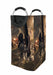 chaos city tomb raider scene Laundry Hamper | Laundry Basket