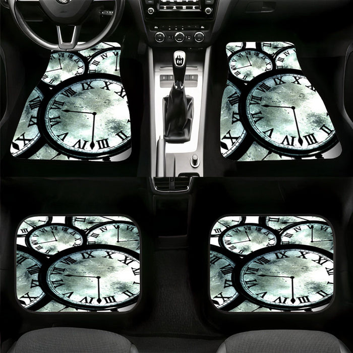 clocks ticking steins gate Car floor mats Universal fit