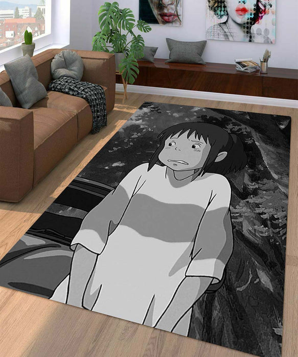 chihiro cute Living room carpet rugs