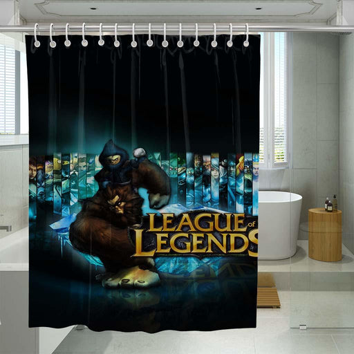 chihiro cute shower curtains