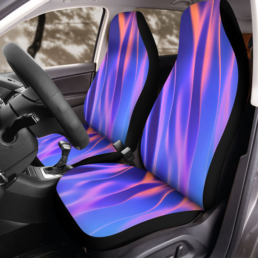 cloth illusion dimesion wavy Car Seat Covers