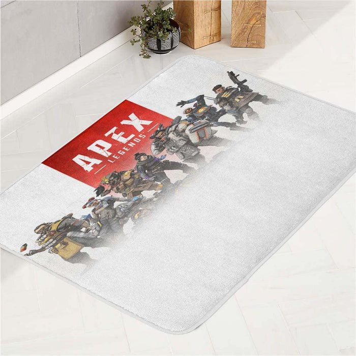 characteristic of apex legends bath rugs