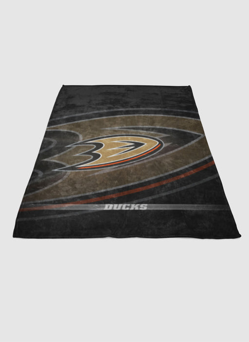 ducks soft fleece blanket