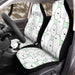 clothes white bear we bare bears Car Seat Covers