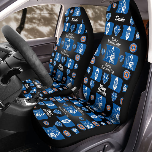 Duke university 2 Car Seat Covers