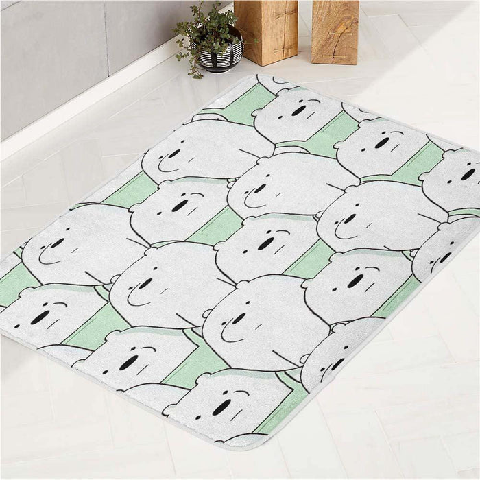 clothes white bear we bare bears bath rugs