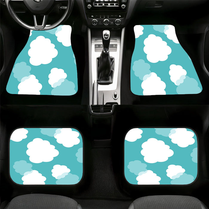 cloud on afternoon Car floor mats Universal fit