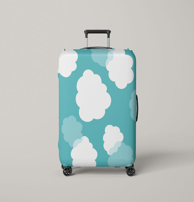 cloud on afternoon Luggage Cover | suitcase