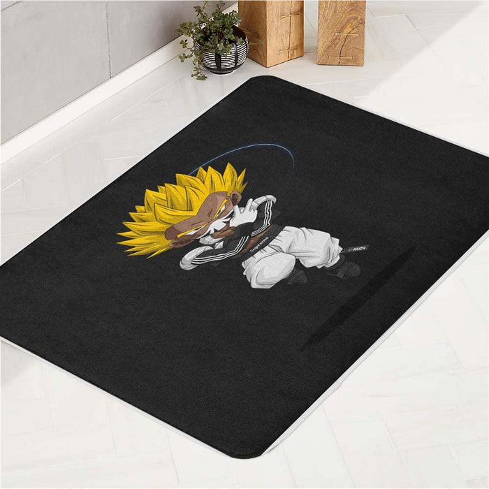 chibi dragon ball streetwear bath rugs