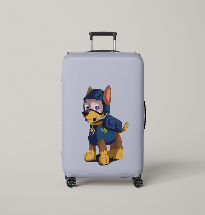 chase dog paw patrol blue Luggage Covers | Suitcase