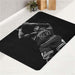 chicago bulls black and white bath rugs