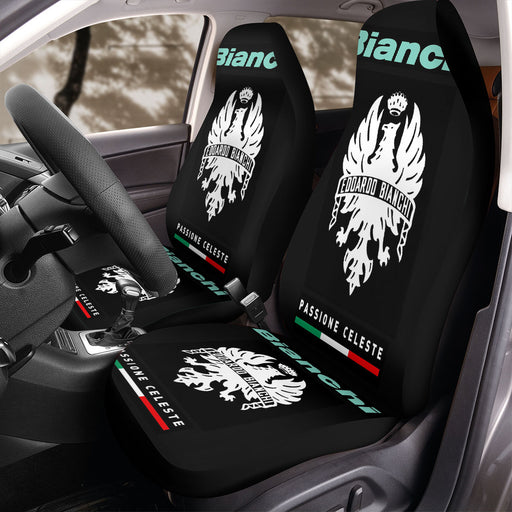 Eddardo Bianchi Passione Celeste Car Seat Covers