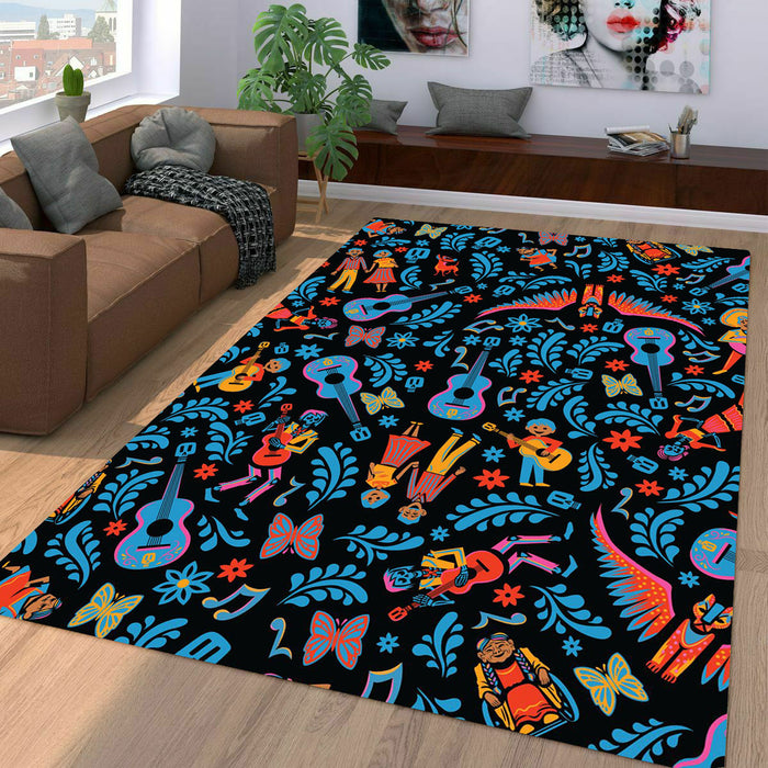 coco disney movie singing stuff Living room carpet rugs