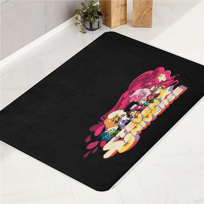 chibi steven universe character bath rugs