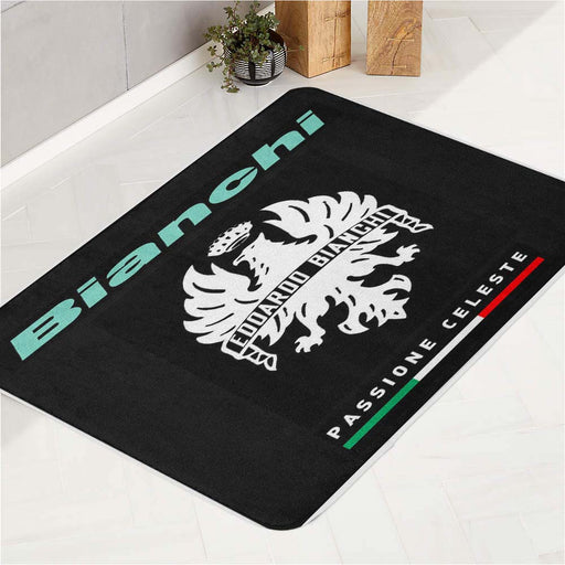 Eddardo Bianchi Passione Celeste bath rugs