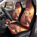 chicago bulls orange vibe Car Seat Covers