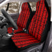 code neon light evangelion Car Seat Covers