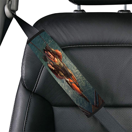 child and gibraltar above the sea Car seat belt cover - Grovycase