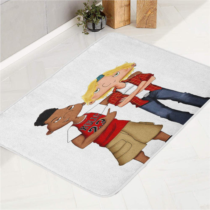 chicago bulls gerald and helga nickelodeon bath rugs