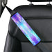 cold color floral theme Car seat belt cover