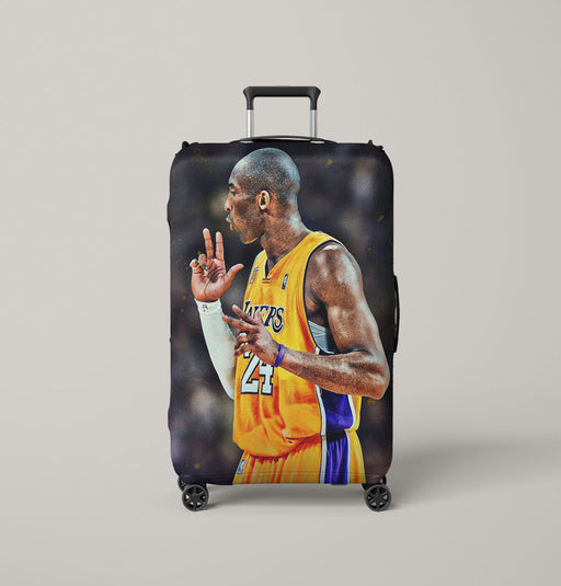 chill lakers player champions Luggage Covers | Suitcase