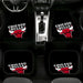 chicago bulls logo black Car floor mats Universal fit