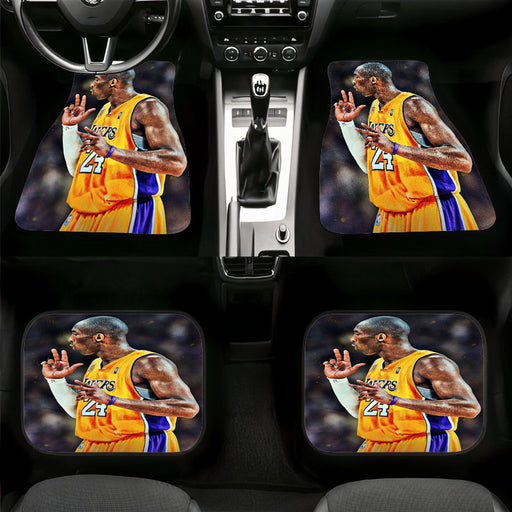 chill lakers player champions Car floor mats Universal fit