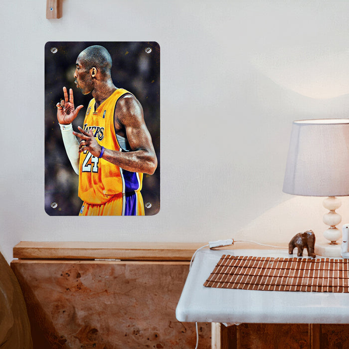 chill lakers player champions Poster Metal print wall art