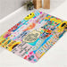 collage pop tumblr bath rugs