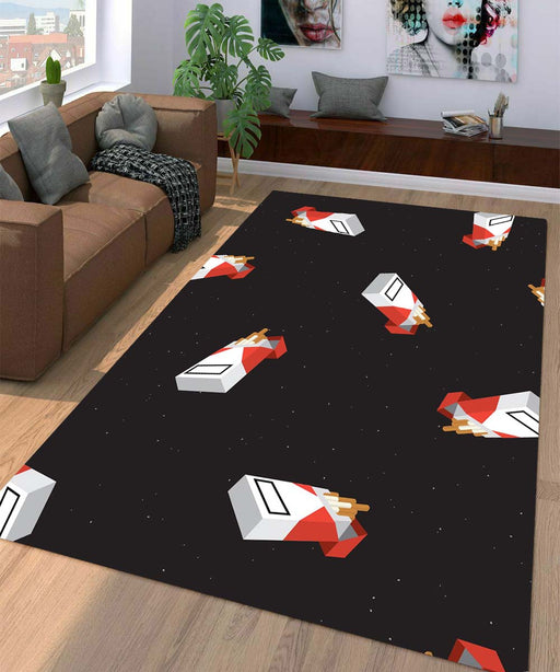 cigarettes pattern Living room carpet rugs