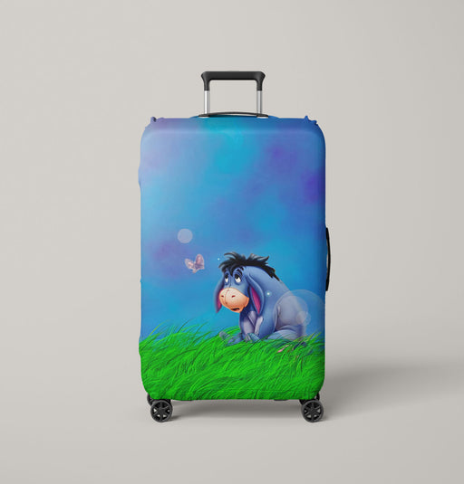 eeyore buterfly Luggage Cover | suitcase