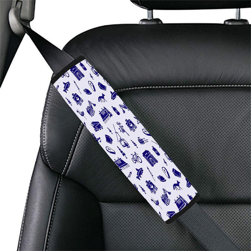 collective pattern for winter and christmas Car seat belt cover