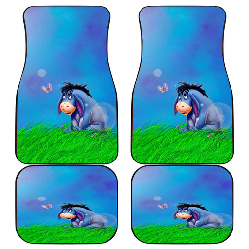 Eeyore Buterfly Car floor mats Universal fit