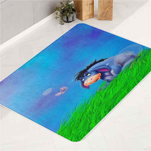 Eeyore Buterfly bath rugs