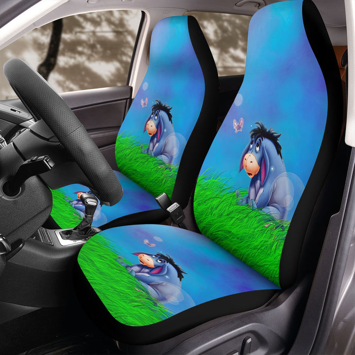 Eeyore Buterfly Car Seat Covers