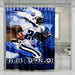 chris johnson bring the ball player nfl brush shower curtains