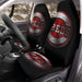 cincinnati reds logo metal Car Seat Covers