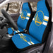 circle golden state warrior Car Seat Covers