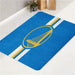 circle golden state warrior bath rugs