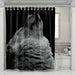 cinematic dog shower curtains