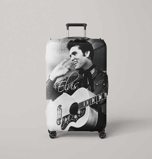 elvis presley singer 3 Luggage Cover | suitcase