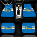 circle golden state warrior Car floor mats Universal fit