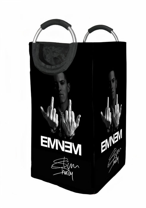 eminem fingers autograph Laundry Hamper | Laundry Basket