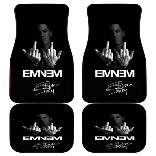 eminem fingers autograph Car floor mats Universal fit