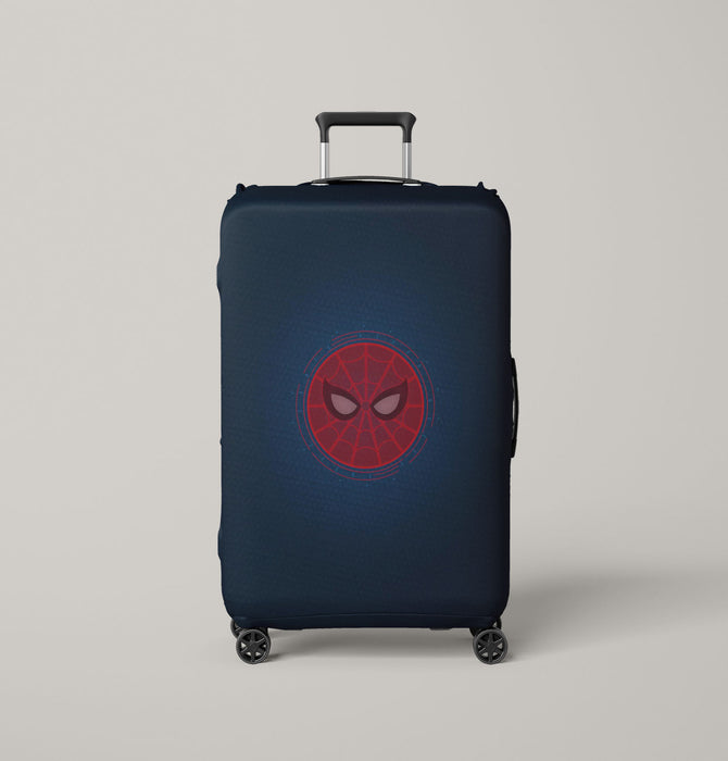 circle icon of spiderman far from home Luggage Covers | Suitcase