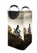 cinematic motocross scene Laundry Hamper | Laundry Basket