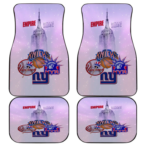 Empire State new york Car floor mats Universal fit