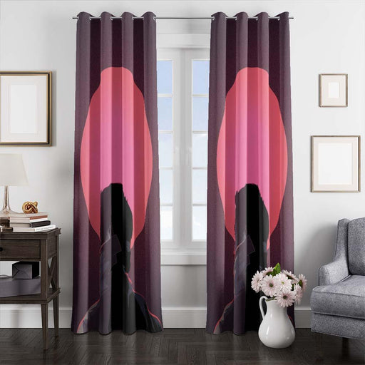 circle glow blade runner 2049 window curtains