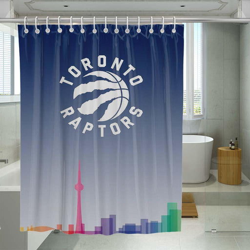 circle glow blade runner 2049 shower curtains