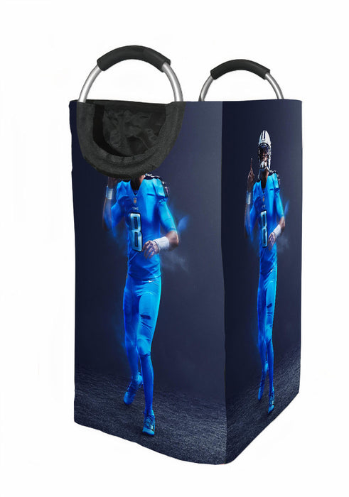 cinematic player photoshoot nfl Laundry Hamper | Laundry Basket